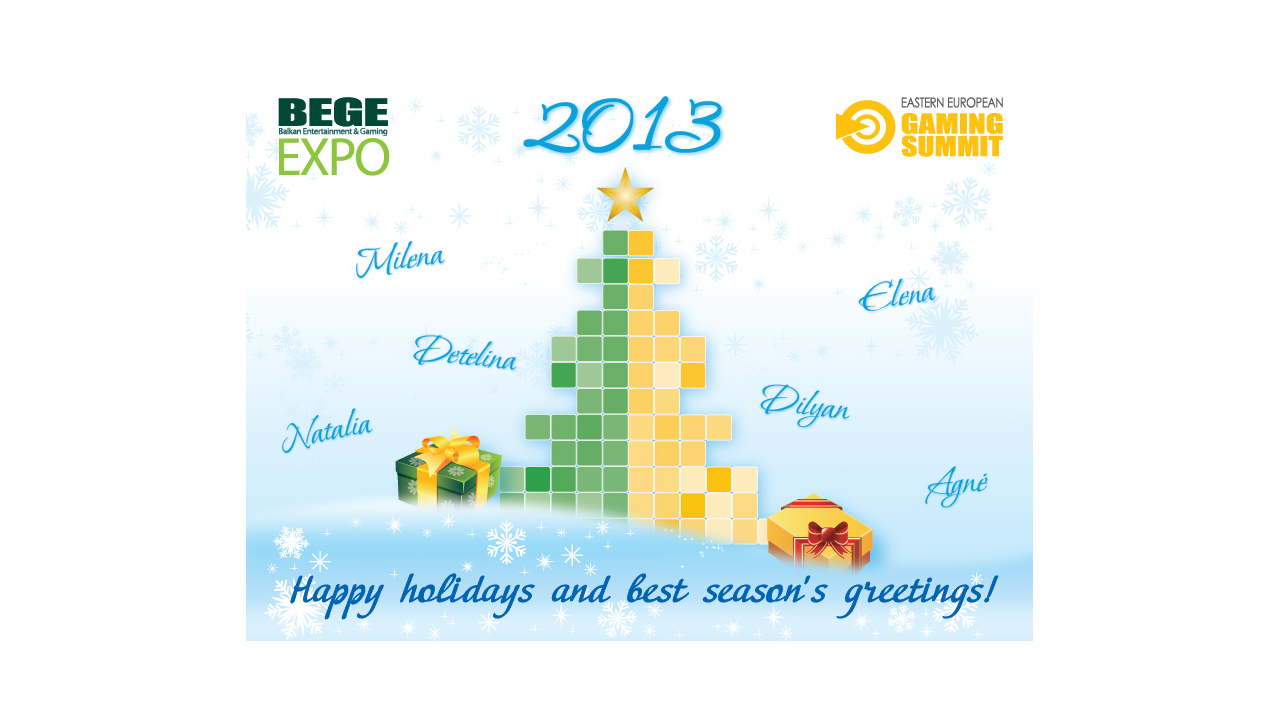 Christmas greetings from BEGE Expo