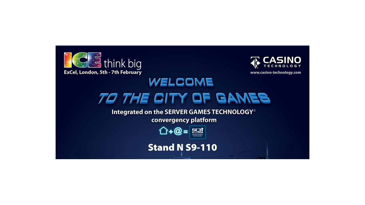 Online and land-based technologies come together with Casino Technology’s SGT at ICE Totally Gaming