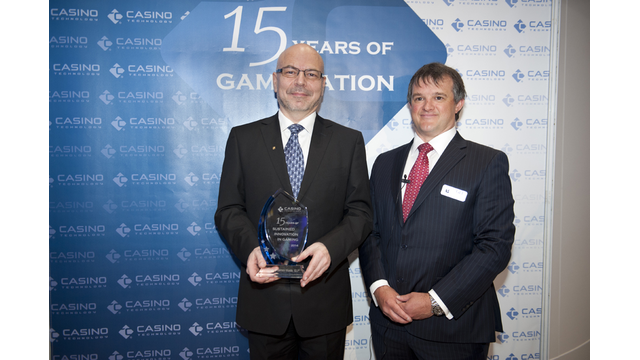 Casino Technology awarded by GLI for sustained innovation in gaming