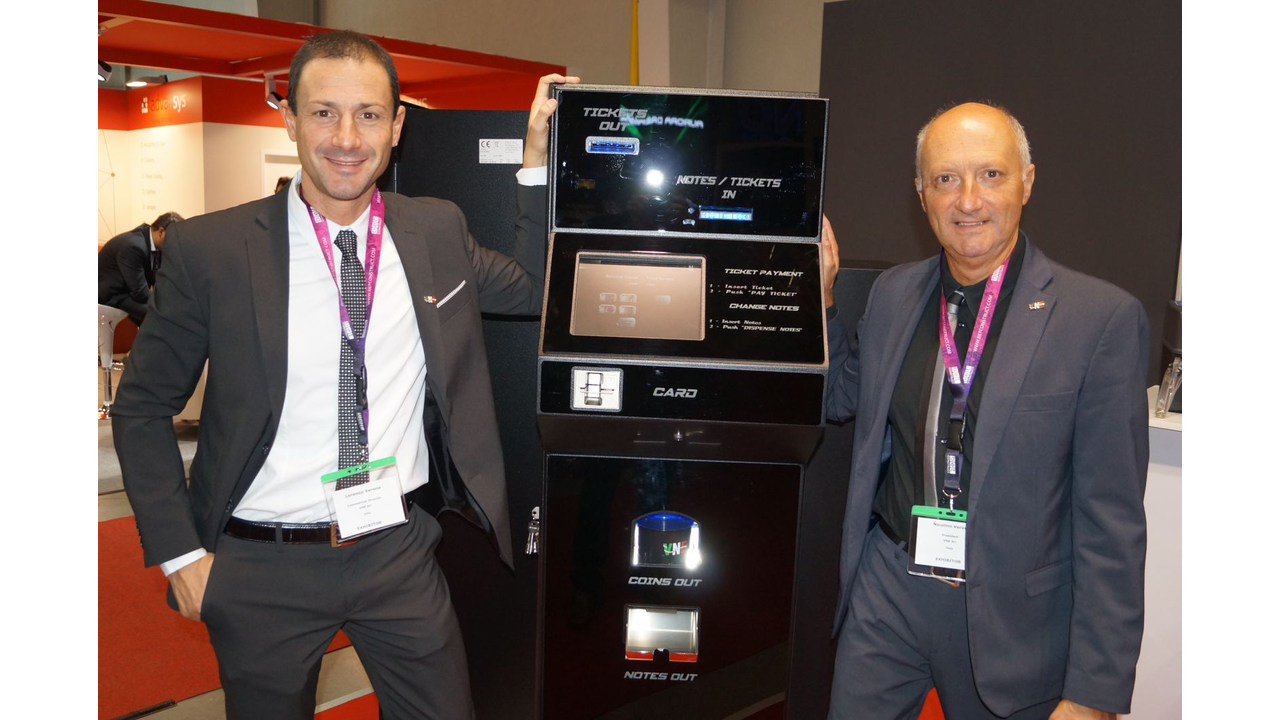 VNE took largest change machine stand at BEGE