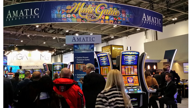 AMATIC INDUSTRIES SETTING THE TREND AT ICE