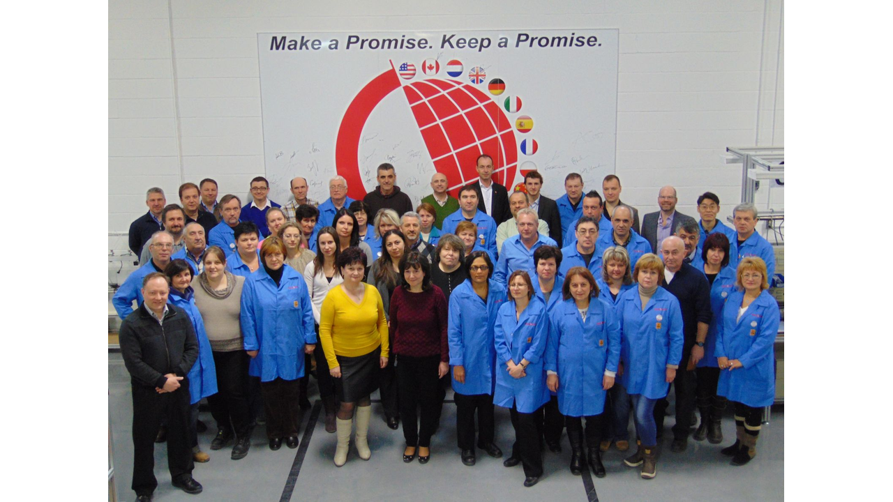 SuzoHapp opens new factory  in Toronto, Canada Celebrating the successful transition of the Bill-to-Bill® and MFL® product lines