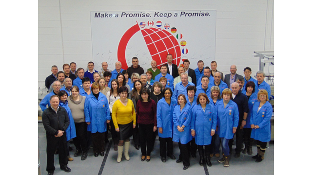SuzoHapp opens new factory  in Toronto, Canada Celebrating the successful transition of the Bill-to-Bill® and MFL® product lines