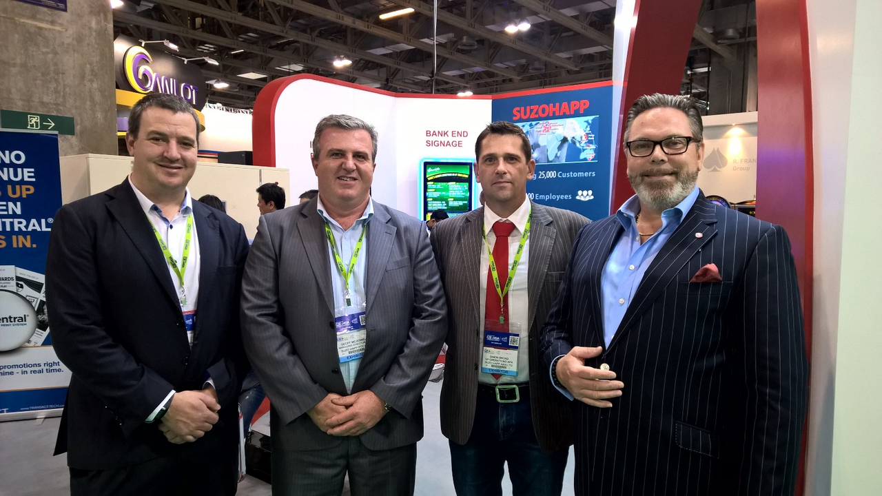 SUZOHAPP integrates Interactive Pro Snapshot LCD Button with Aruze Gaming Group