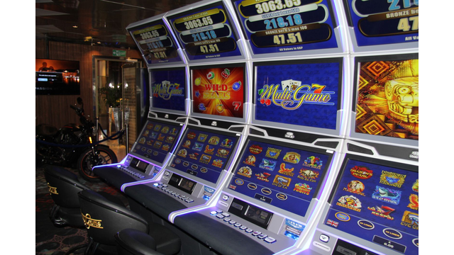 BEAUTIFULLY CURVED GRAND ARC SLANT TOPS FROM AMATIC ADORN CASINO SUNBORN