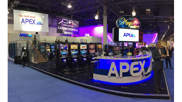 Outstanding G2E Las Vegas for APEX gaming