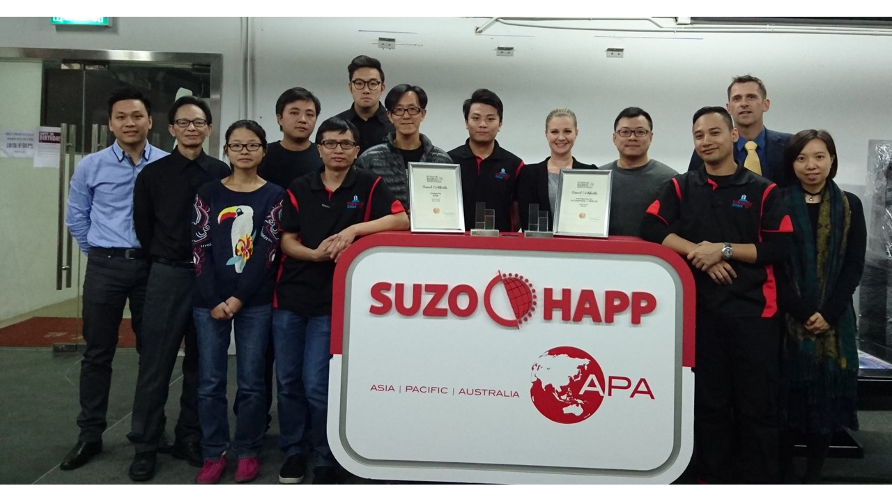 SUZOHAPP twice honored at the Business Awards of Macau