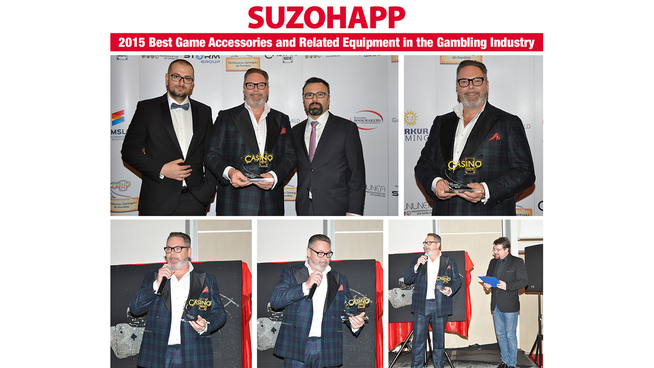 ROMANIAN AWARD CAPS A TRULY SPECIAL YEAR FOR SUZOHAPP