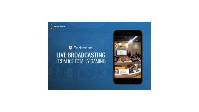Endorphina Periscope Broadcasting from ICE