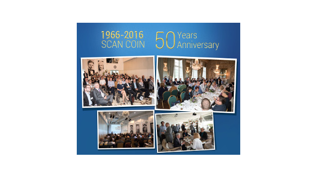 SCAN COIN celebrates 50 years Anniversary