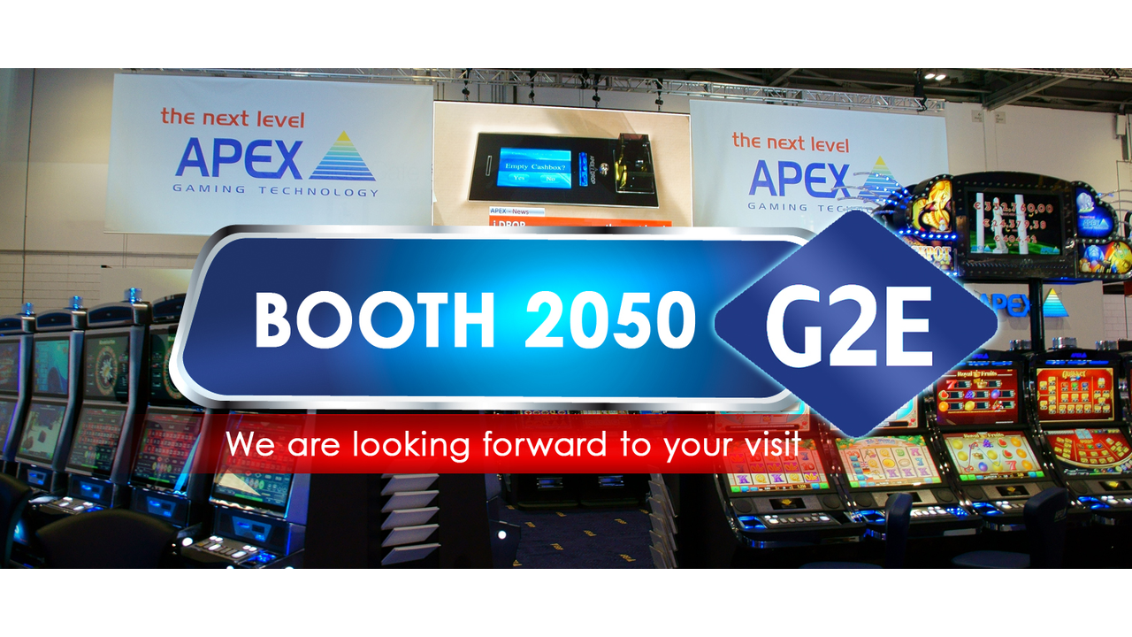 APEX gaming set for the best G2E ever