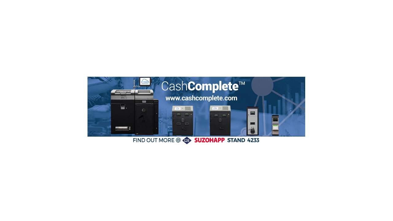 SUZOHAPP unveils the new CashComplete™ range at G2E