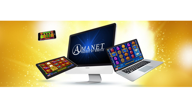 AMATIC INDUSTRIES SIGNS UP KEY ONLINE PLAYER FOR ITS AMANET GAMES