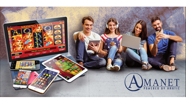 AMANET© – the online gaming solution  from AMATIC – is a must-see at ICE