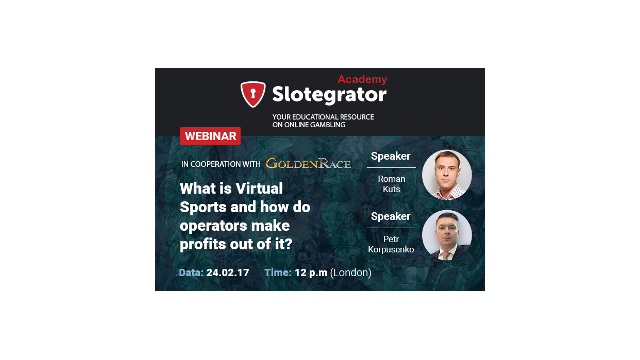 Experts from Slotegrator and Golden Race will conduct a webinar on virtual sports and discuss the potential possibilities this segment brings to operators