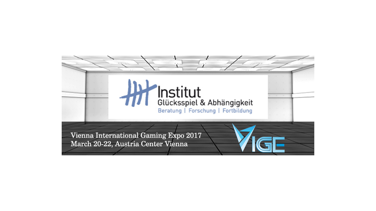 VIGE2017 announces new Silver Sponsor, the Institute of Gambling & Addiction Austria