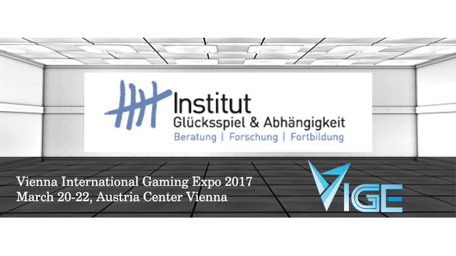 VIGE2017 announces new Silver Sponsor, the Institute of Gambling & Addiction Austria