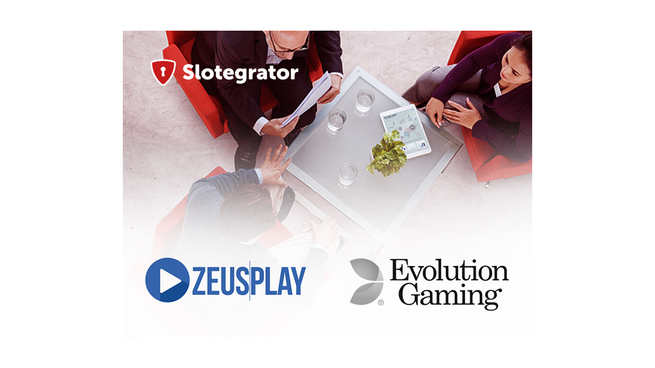 Slotegrator’s newly made partners – Evolution Gaming and ZeusPlay