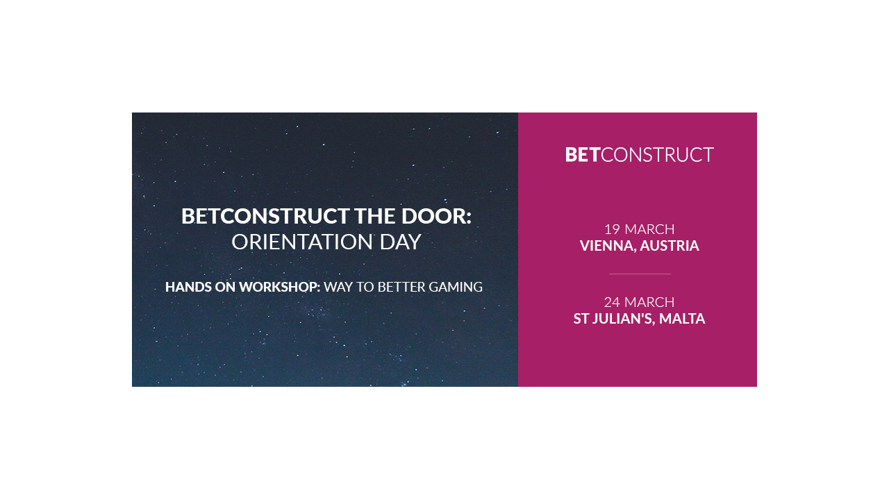 BetConstruct Roadshow 2017: BetConstruct starts a series of hands-on workshops