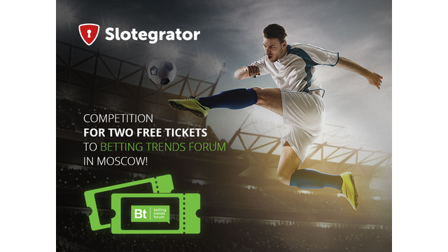 Slotegrator announces a competition for 2 free tickets to Betting Trends Forum in Moscow