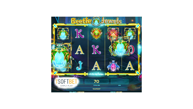 iSoftBet launches another gem with Beetle Jewels