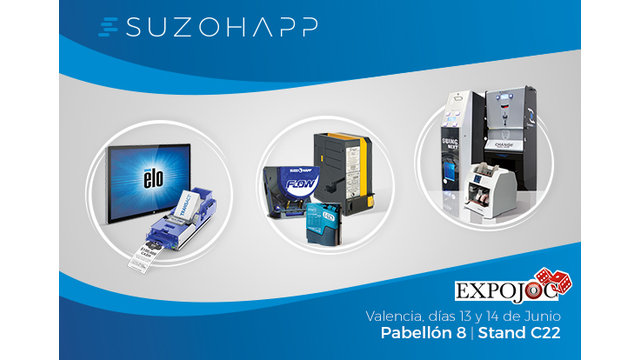 SUZOHAPP to exhibit at Expojoc in Valencia