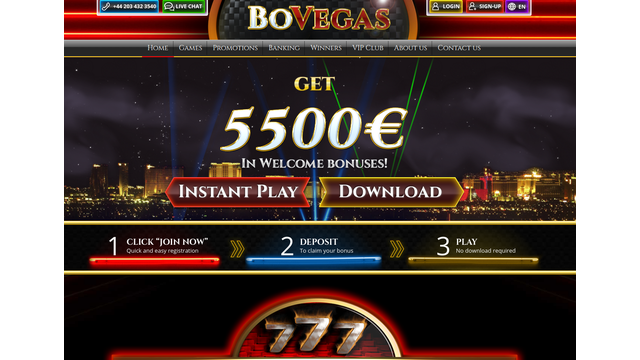 BoVegas Casino now in partnership with eGame Spectrum!
