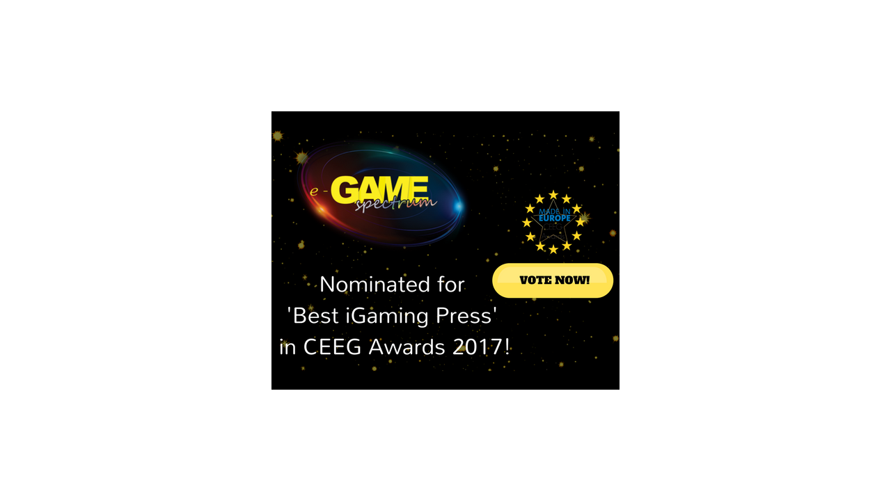 E-Game Spectrum is nominated for 'Best iGaming Press' in CEEG Awards 2017!