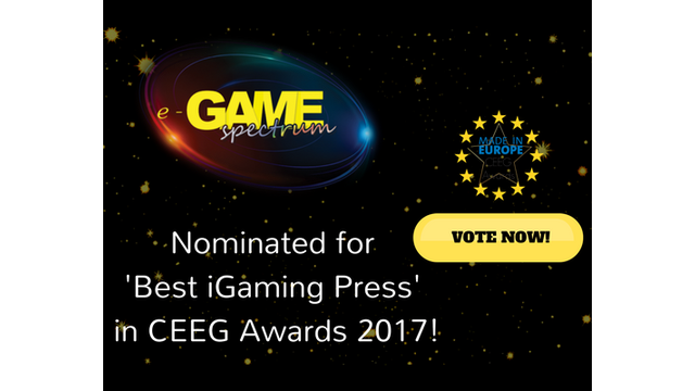 E-Game Spectrum is nominated for 'Best iGaming Press' in CEEG Awards 2017!
