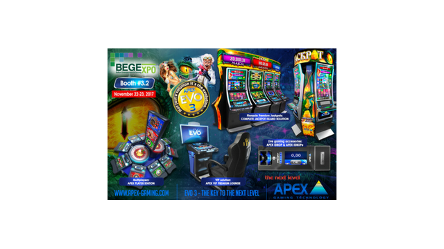 APEX GAMING TO SHOW DRAGON EGG AT BEGE IN BULGARIA