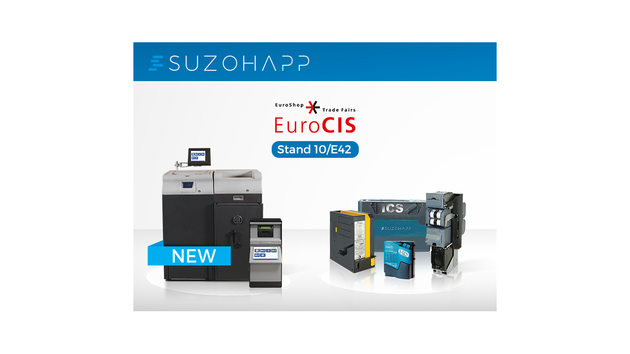 SUZOHAPP presents Next-Generation in Cash Management Technology at EuroCis