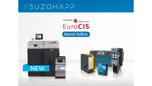 SUZOHAPP presents Next-Generation in Cash Management Technology at EuroCis