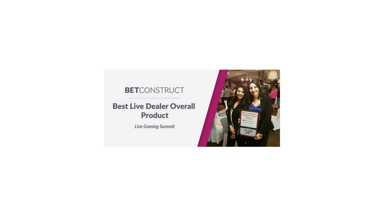 BetConstruct wins at Live Gaming Summit 2018