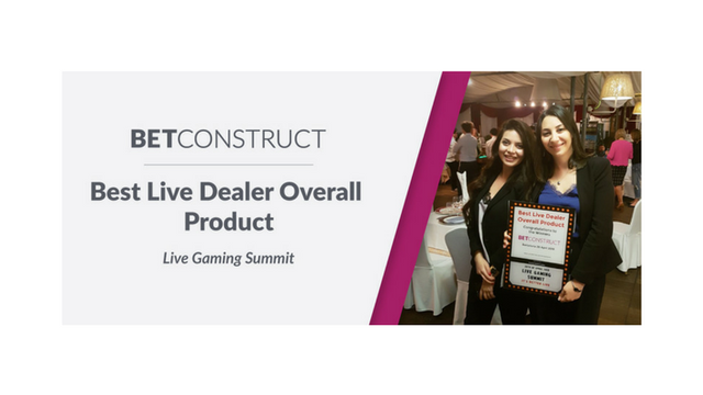BetConstruct wins at Live Gaming Summit 2018