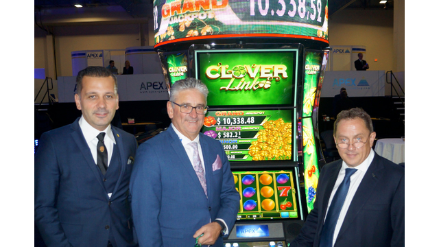 CLOVER LINK A RESOUNDING SUCCESS AT G2E LAS VEGAS FOR APEX GAMING