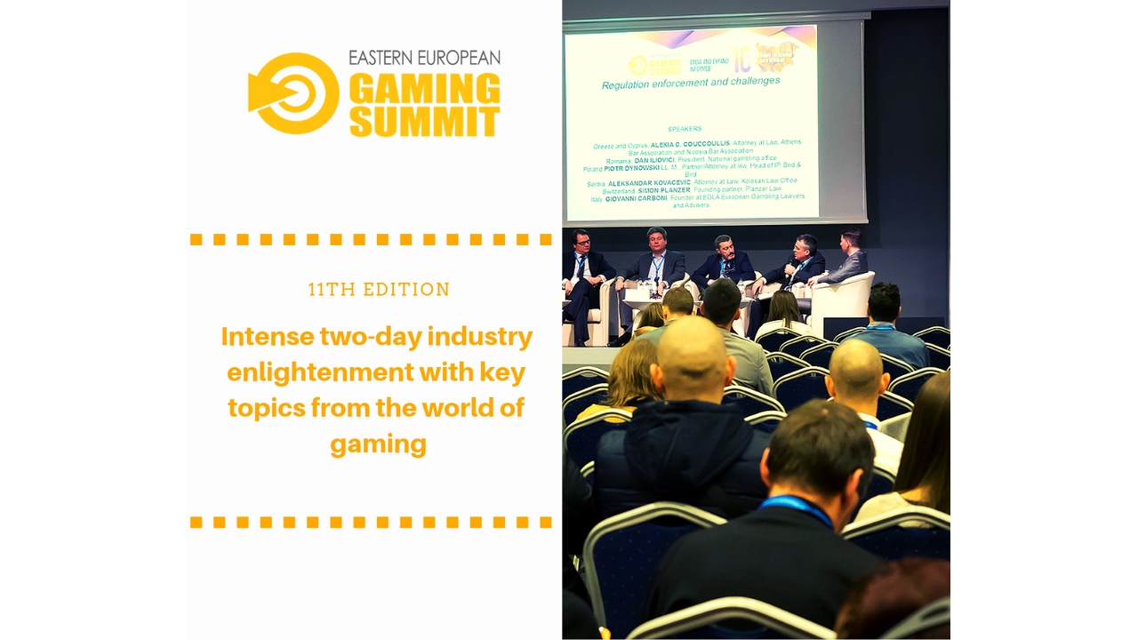 EEGS 2018 - intense two day industry enlightenment with key topics from the world of gaming