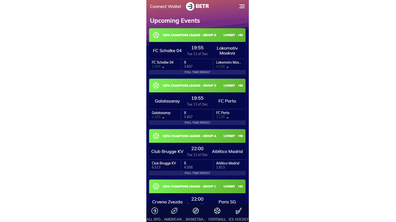 BETR releases new app design with fresh interface and simple navigation
