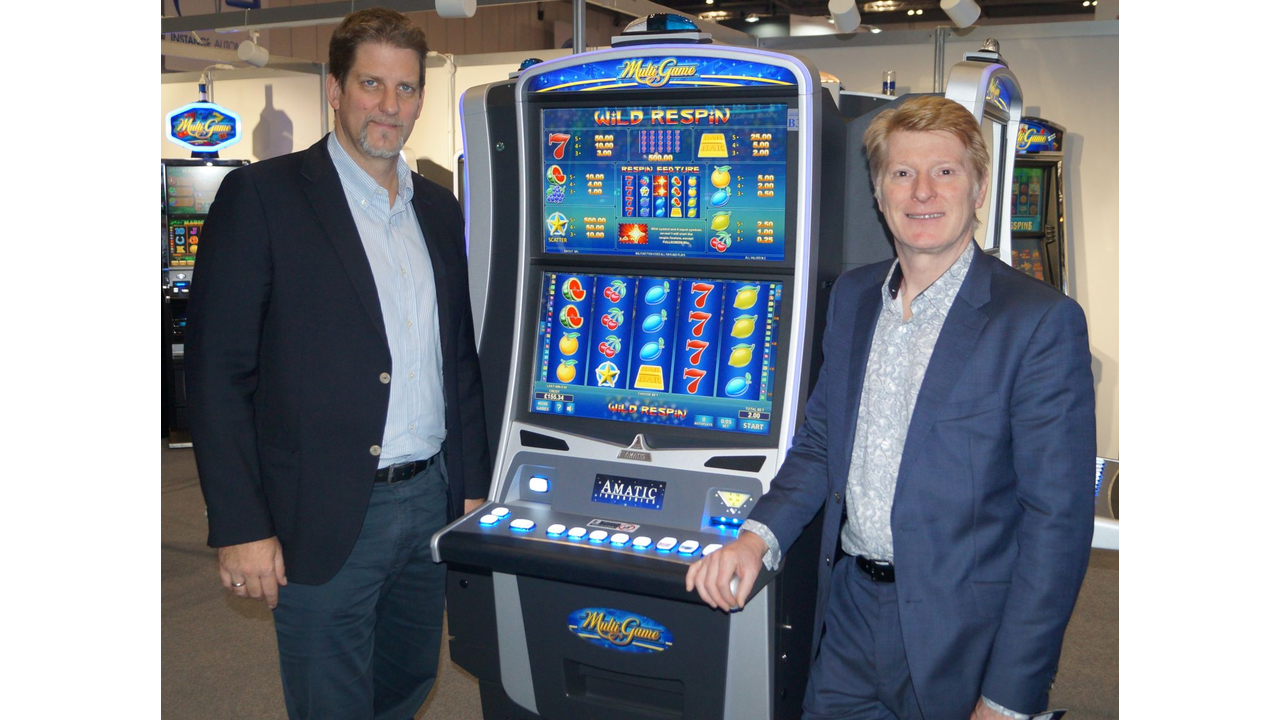AMATIC INDUSTRIES GAINS FURTHER STRONGHOLD IN UK