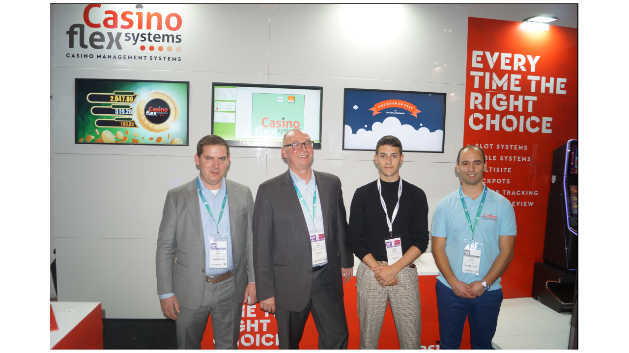 CasinoFlex Systems proves it is firmly on the global systems map at ICE