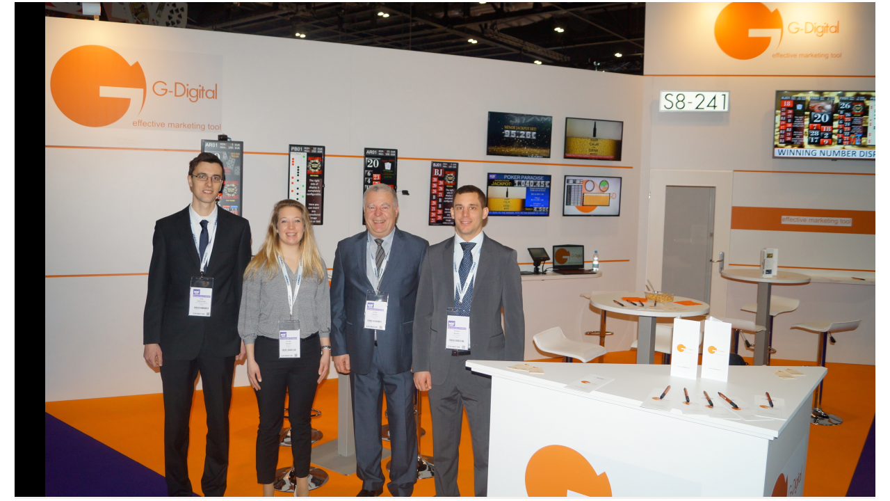 Digital Signage expert G-Digital makes its mark at ICE