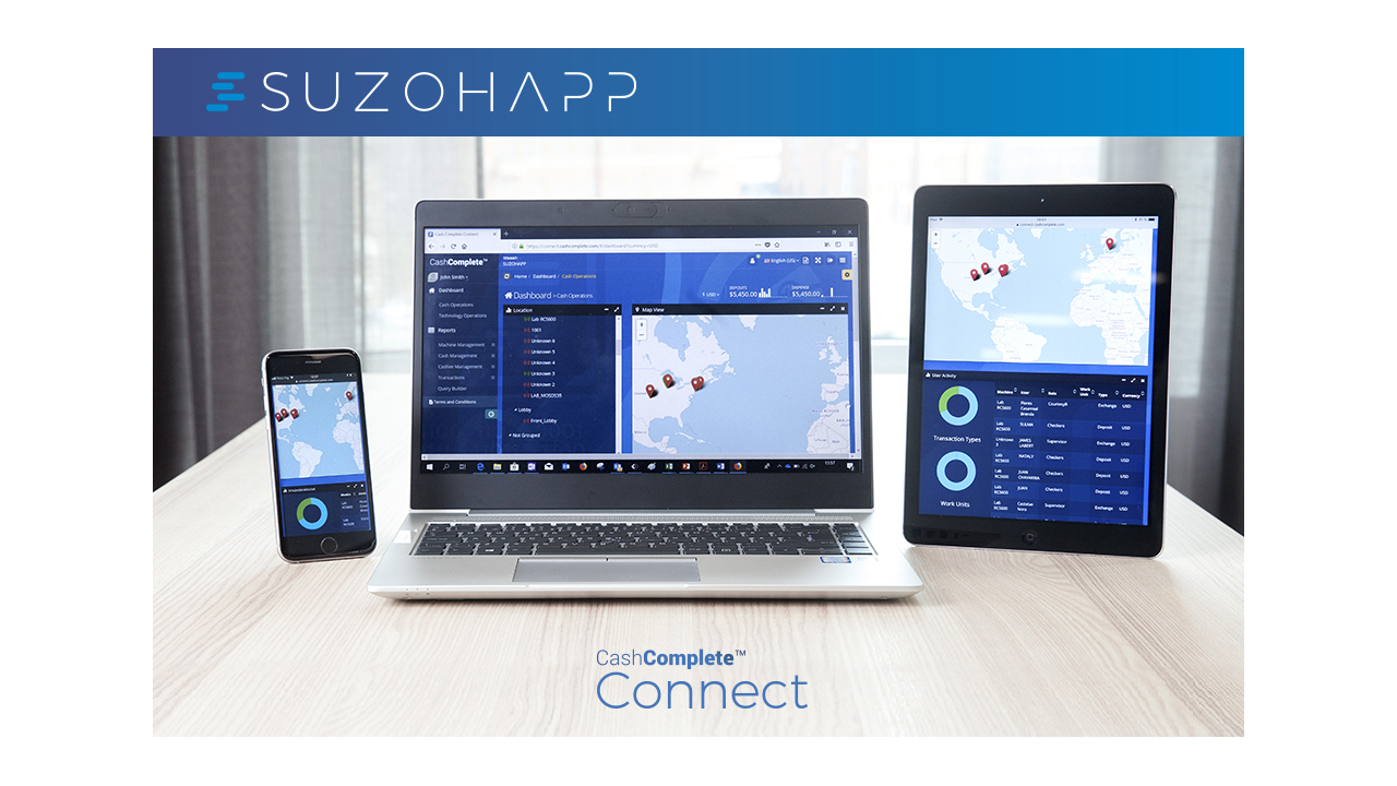 SUZOHAPP Launches CashComplete™ Connect – Retail EditionTM  Delivering Next Generation Automation of Retail Payment Management Processes