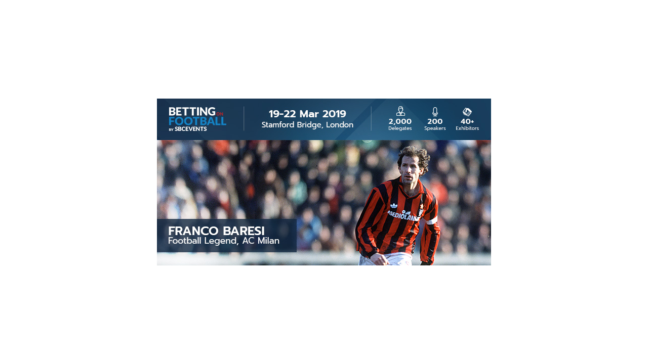 Franco Baresi at BOF 2019 - Press Release