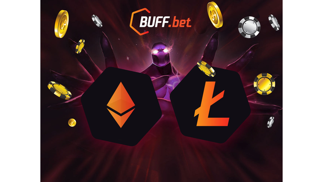 BUFF.bet welcomes Ether and Litecoin enthusiasts through its upgraded crypto solution