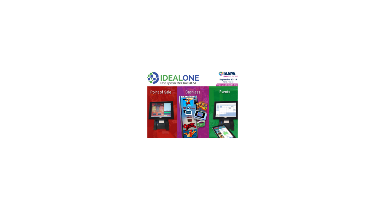 IDEAL to debut at IAAPA Expo Europe