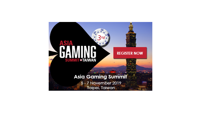 Asia Gaming Summit set to take place this November in Taiwan