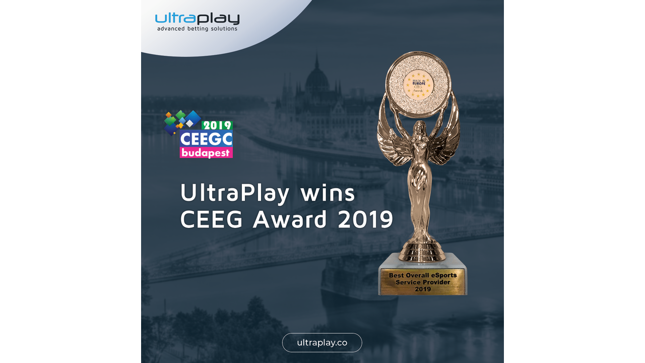 UltraPlay wins CEEG Award for the Best Overall eSports Service Provider of 2019