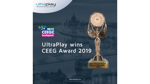 UltraPlay wins CEEG Award for the Best Overall eSports Service Provider of 2019