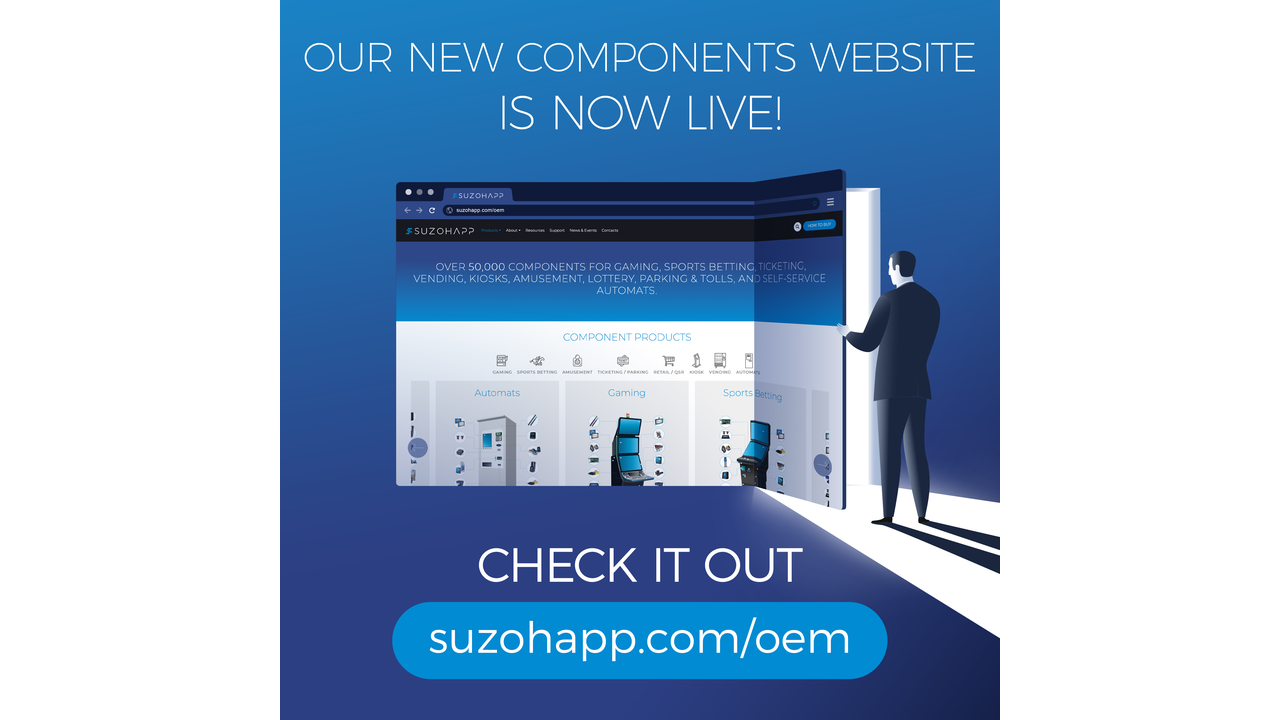 SUZOHAPP to Launch New Components Website at G2E