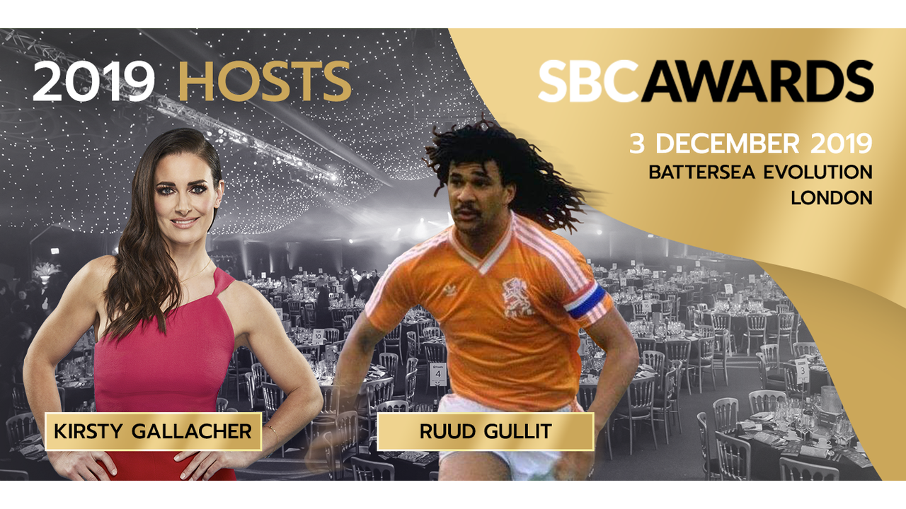 Ruud Gullit and Kirsty Gallacher to host SBC Awards 2019