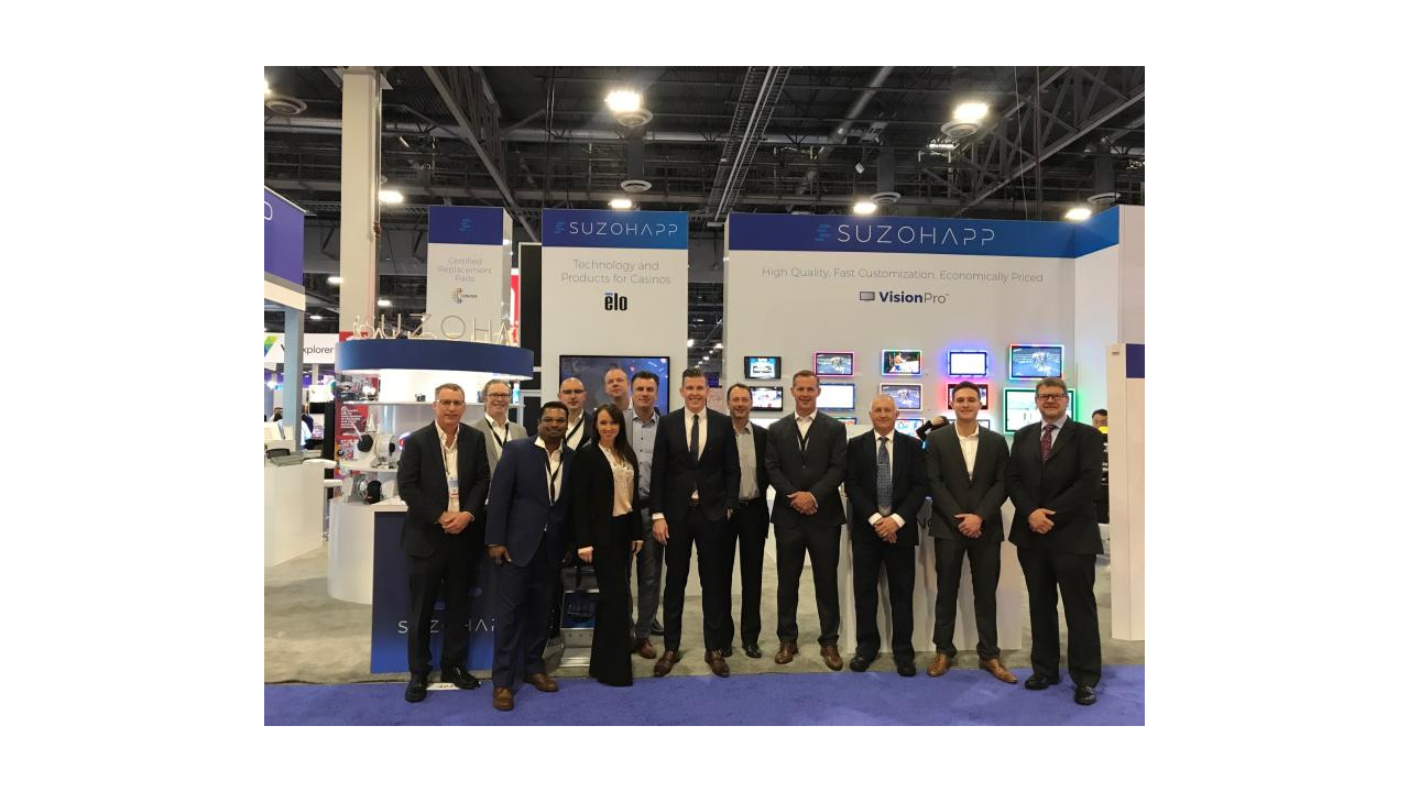 SUZOHAPP Introduces New Products, New Leadership, New Website at G2E